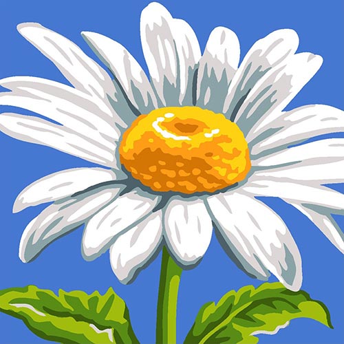 Grafitec Tapestry Wall Art No 16006 Daisy available for sale at Gabriele's Sewing & Crafts