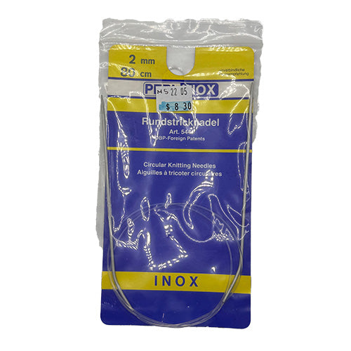 Inox Perl Circular Knitting Needle