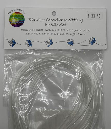 Natty Notions Circular Knitting Needle Set