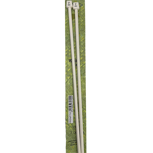 Kwik Knit Plastic Single Pointed Knitting Needles