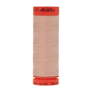 Mettler Metrosene 100% Polyester Cotton #0600 Flesh from Gabriele's Sewing & Crafts is a durable fine sewing thread that sews delicate silks to tough denim.