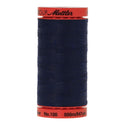 Mettler Metrosene 100% Polyester Cotton #0825 Navy from Gabriele's Sewing & Crafts is a durable fine sewing thread that sews delicate silks to tough denim.