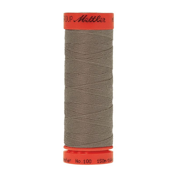 Mettler Metrosene 100% Polyester Cotton #0850 Smoke from Gabriele's Sewing & Crafts is a durable fine sewing thread that sews delicate silks to tough denim.