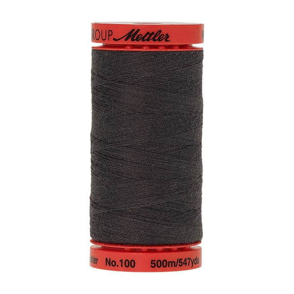 Mettler Metrosene 100% Polyester Cotton #0878 Mousy Grey from Gabriele's Sewing & Crafts is a durable fine sewing thread that sews delicate silks to tough denim.