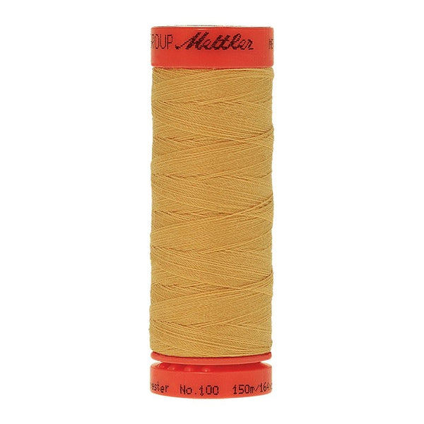 Mettler Metrosene 100% Polyester Cotton #0891 Candlelight from Gabriele's Sewing & Crafts is a durable fine sewing thread that sews delicate silks to tough denim.