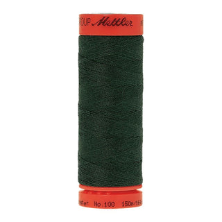 Mettler Metrosene 100% Polyester Cotton #1097 Bright Green from Gabriele's Sewing & Crafts is a durable fine sewing thread that sews delicate silks to tough denim.