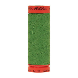 Mettler Metrosene 100% Polyester Cotton #1099 Light Kelley from Gabriele's Sewing & Crafts is a durable fine sewing thread that sews delicate silks to tough denim.