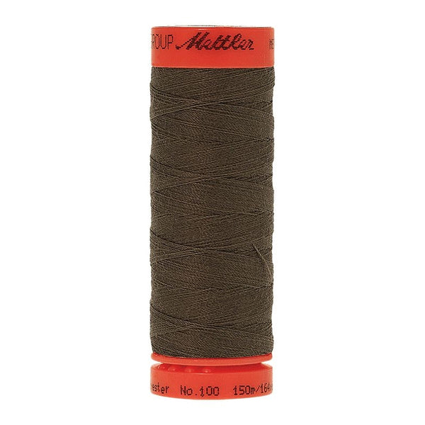 Mettler Metrosene 100% Polyester Cotton #1162 Chaff from Gabriele's Sewing & Crafts is a durable fine sewing thread that sews delicate silks to tough denim.