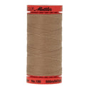 Mettler Metrosene 100% Polyester Cotton #1222 Sandstone from Gabriele's Sewing & Crafts is a durable fine sewing thread that sews delicate silks to tough denim.