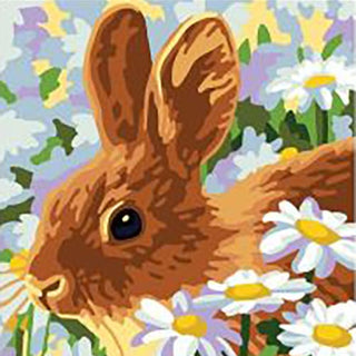 Collection D'Art Tapestry Wall Art No 6329 Little Bunny available for sale at Gabriele's Sewing & Crafts
