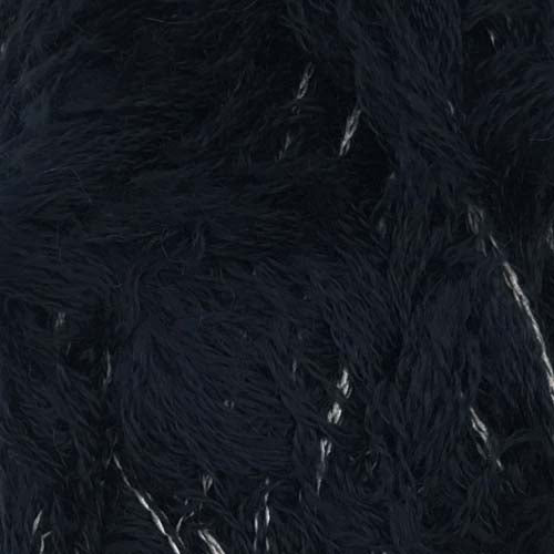 Crucci Frizzy Chunky Yarn 50% Wool and 50% Acrylic Blend Shade 6 Navy Blue