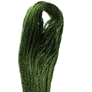 DMC 117 Embroidery Cotton Shade 3345 Dark Hunter Green available for sale at Gabriele's Sewing & Crafts
