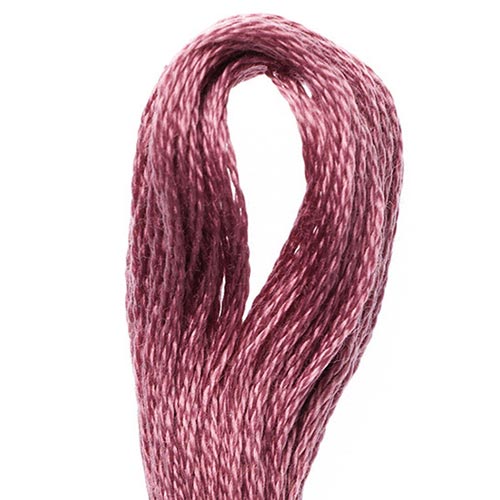DMC 117 Embroidery Cotton Shade 3687 Raspberry Mauve available for sale at Gabriele's Sewing & Crafts