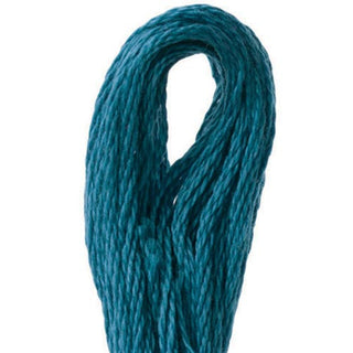 DMC 117 Embroidery Cotton Shade 3765 Dark Medium Blue available for sale at Gabriele's Sewing & Crafts