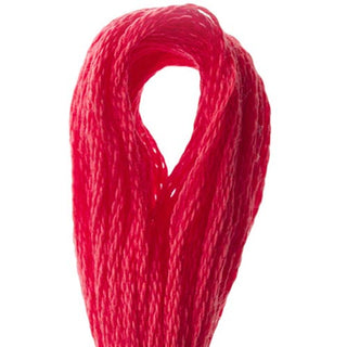 DMC 117 Embroidery Cotton Shade 3801 Tulip Red available for sale at Gabriele's Sewing & Crafts