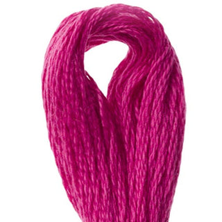 DMC 117 Embroidery Cotton Shade 3804 Dark Fuchsia Pink available for sale at Gabriele's Sewing & Crafts