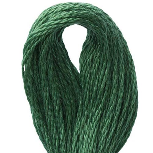 DMC 117 Embroidery Cotton Shade 0500 Ivy Green available for sale at Gabriele's Sewing & Crafts
