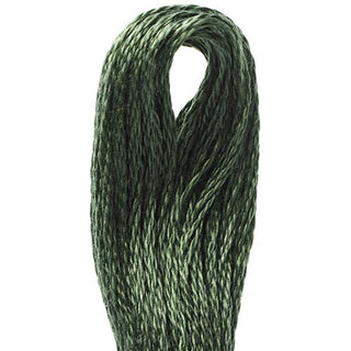DMC 117 Embroidery Cotton Shade 0520 Dark Fern Green available for sale at Gabriele's Sewing & Crafts