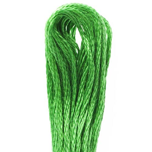 DMC 117 Embroidery Cotton Shade 702 Fresh Green available for sale at Gabriele's Sewing & Crafts