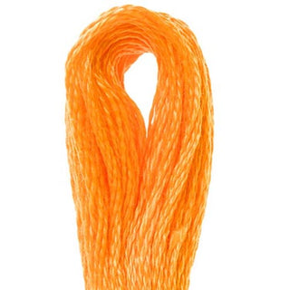 DMC 117 Embroidery Cotton Shade 741 Tangerine Orange available for sale at Gabriele's Sewing & Crafts