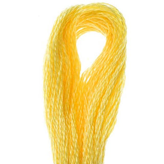DMC 117 Embroidery Cotton Shade 744 Grapefruit Yellow available for sale at Gabriele's Sewing & Crafts
