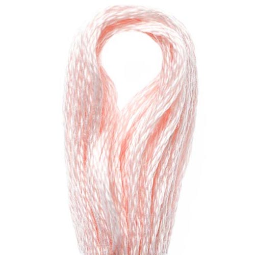 DMC 117 Embroidery Cotton Shade 818 Powder Pink available for sale at Gabriele's Sewing & Crafts