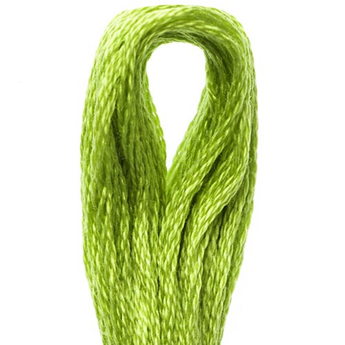 DMC 117 Embroidery Cotton Shade 907 Granny Smith Green available for sale at Gabriele's Sewing & Crafts