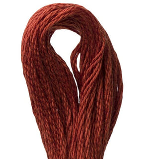DMC 117 Embroidery Cotton Shade 918 Dark Red Copper available for sale at Gabriele's Sewing & Crafts