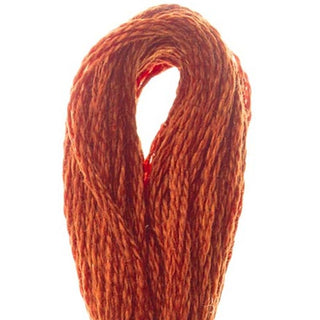 DMC 117 Embroidery Cotton Shade 919 Red Copper available for sale at Gabriele's Sewing & Crafts
