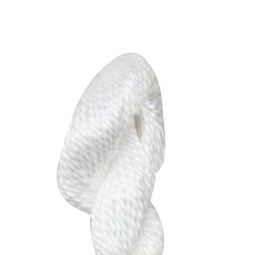 DMC 11505 Pearl 5 Cotton Skein White | Gabriele's Sewing