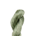 DMC 11505 Pearl 5 Cotton Skein Tweed Green | Gabriele's Sewing