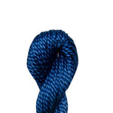 DMC 11505 Pearl 5 Cotton Skein Dark Polar Blue | Gabriele's Sewing & Crafts
