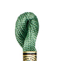 DMC 11505 Pearl 5 Cotton Skein Fern Green | Gabriele's Sewing