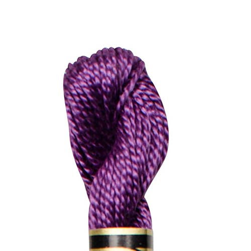 DMC 11505 Pearl 5 Cotton Skein Dark Violet | Gabriele's Sewing