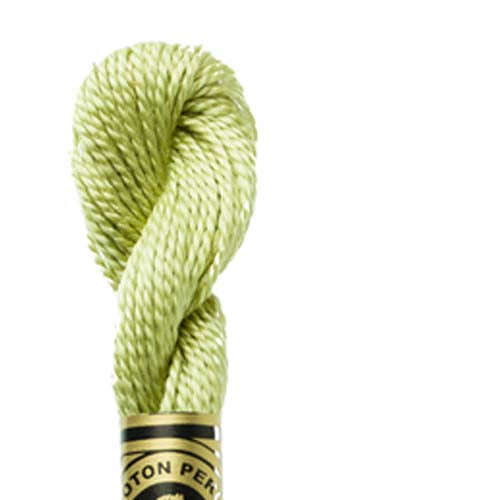 DMC 11505 Pearl 5 Cotton Skein Lettuce Heart Green | Gabriele's Sewing
