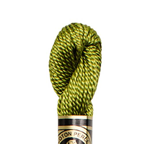 DMC 11505 Pearl 5 Cotton Skein Cactus Green | Gabriele's Sewing