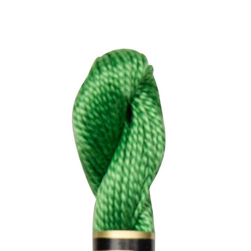 DMC 11505 Pearl 5 Cotton Skein Fresh Green | Gabriele's Sewing