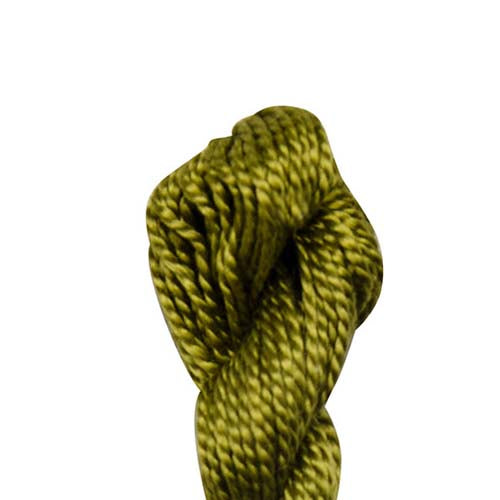 DMC 11505 Pearl 5 Cotton Skein Bronze Green | Gabriele's Sewing