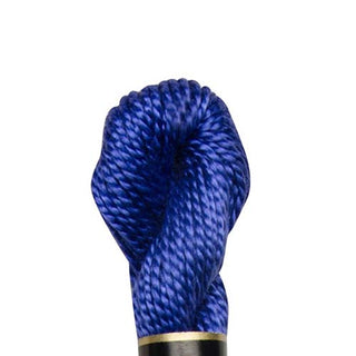 DMC 11505 Pearl 5 Cotton Skein Deep Cornflower Blue | Gabriele's Sewing & Crafts
