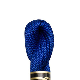 DMC 11505 Pearl 5 Cotton Skein Dark Royal Baby Blue | Gabriele's Sewing & Crafts