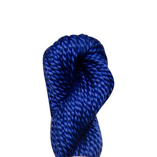 DMC 11505 Pearl 5 Cotton Skein Royal Blue | Gabriele's Sewing & Crafts