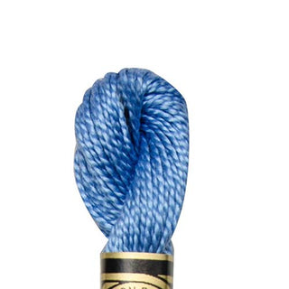 DMC 11505 Pearl 5 Cotton Skein Horizon Blue | Gabriele's Sewing & Crafts