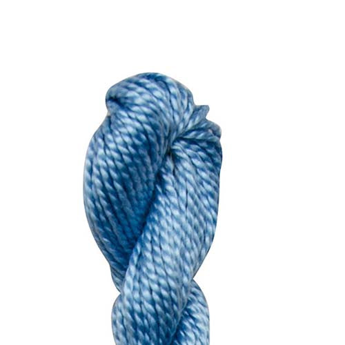 DMC 11505 Pearl 5 Cotton Skein Light Blue | Gabriele's Sewing & Crafts