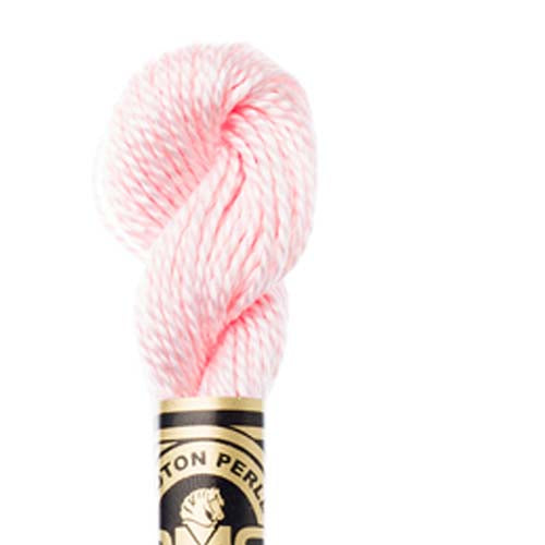 DMC 11505 Pearl 5 Cotton Skein Powder Pink | Gabriele's Sewing
