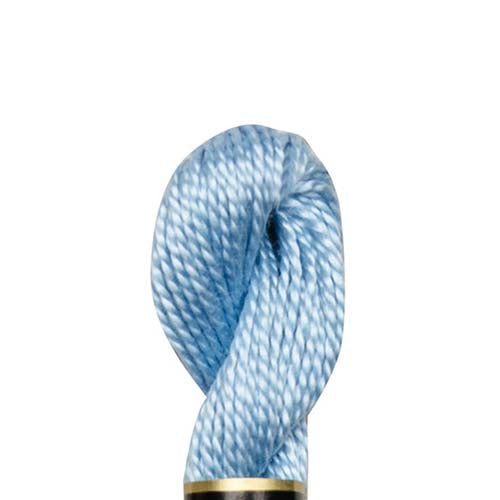 DMC 11505 Pearl 5 Cotton Skein Forget-Me-Not Blue | Gabriele's Sewing & Crafts