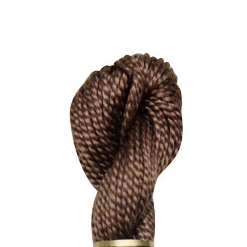 DMC 11505 Pearl 5 Cotton Skein Root Brown | Gabriele's Sewing