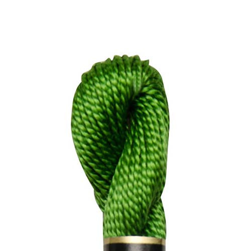 DMC 11505 Pearl 5 Cotton Skein Parrot Green | Gabriele's Sewing