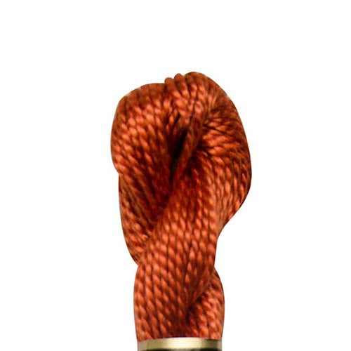 DMC 11505 Pearl 5 Cotton Skein Ochre Copper | Gabriele's Sewing