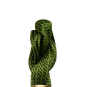 DMC 11505 Pearl 5 Cotton Skein Moss Green | Gabriele's Sewing