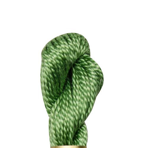 DMC 11505 Pearl 5 Cotton Skein Fennel Green | Gabriele's Sewing